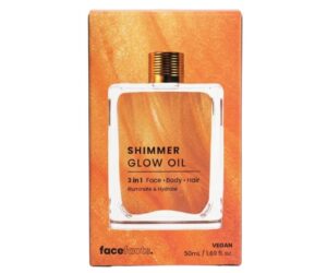 Face Facts 3-in-1 Shimmer Glow Oil (Warm Gold)