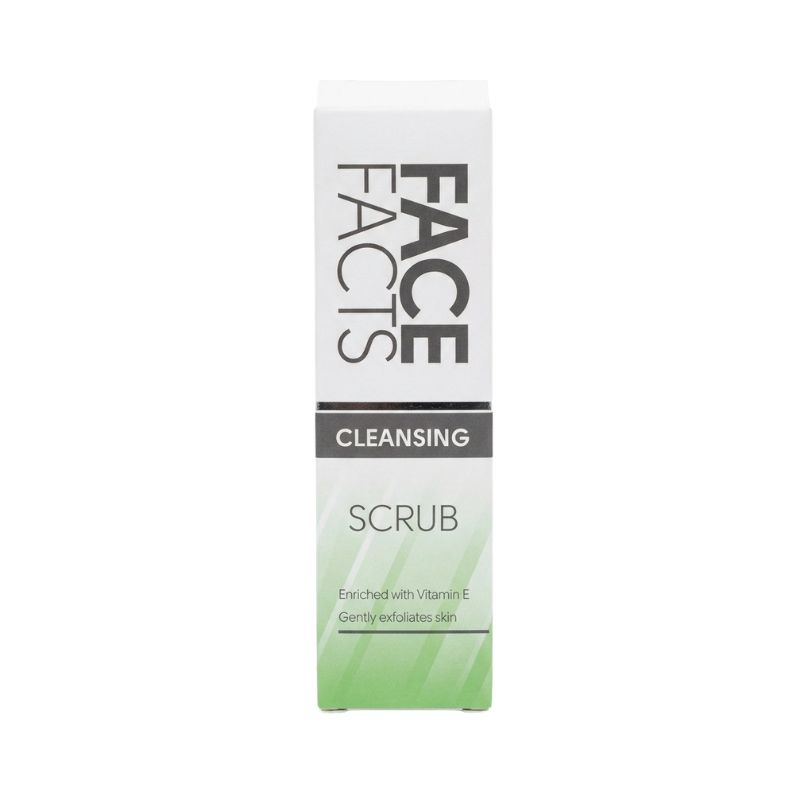 Face Facts Gentle Cleansing Face Scrub Enriched with Vitamin E,150ml / 5.07 fl oz