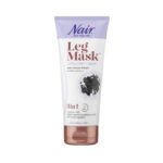 Nair Hair Remover Leg Mask™ Depilatory Cream (with Charcoal Extract & 100% Natural Clay)